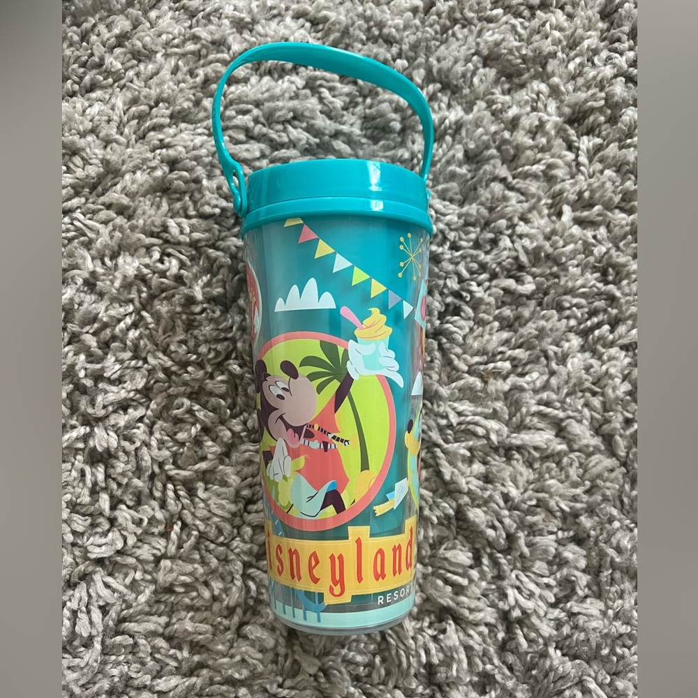 Disneyland Play In The Park Thermo Plastic Tumbler Mickey Artwork 2024 no straw